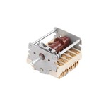 Interruptor selector giratorio de 6 posiciones